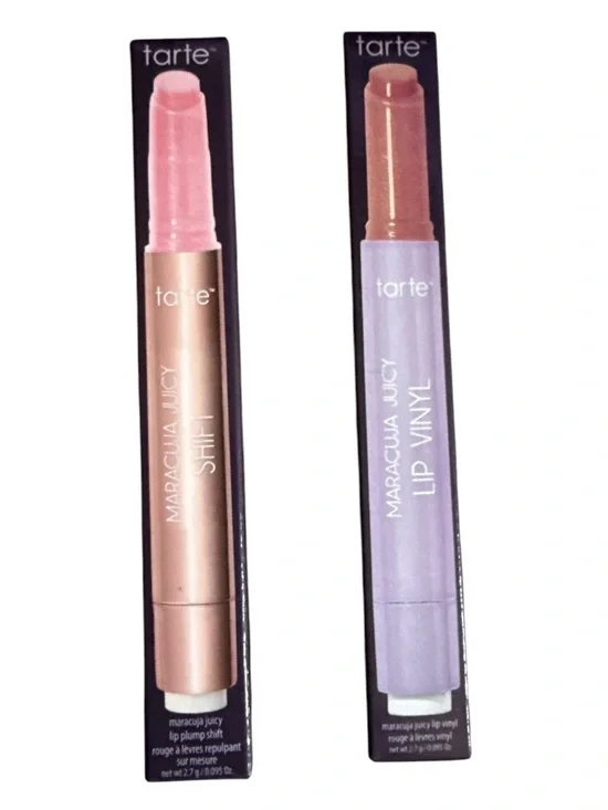 tarte Maracuja Juicy Lip Vinyl & Shift Duo - Pink & Brown Shades
