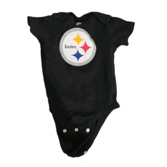 Pittsburgh Steelers Football Baby Romper Infant Bodysuit NFL Fan 18 Months