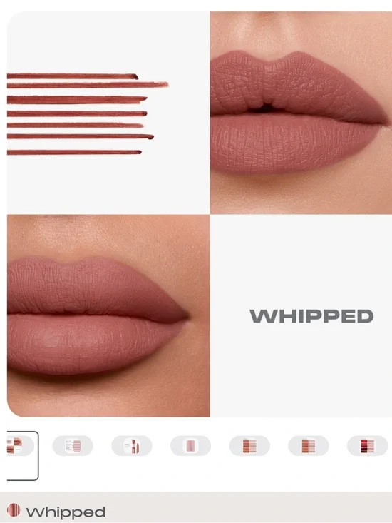 Morphe Lip liner and lip mousse duo-shade whipped