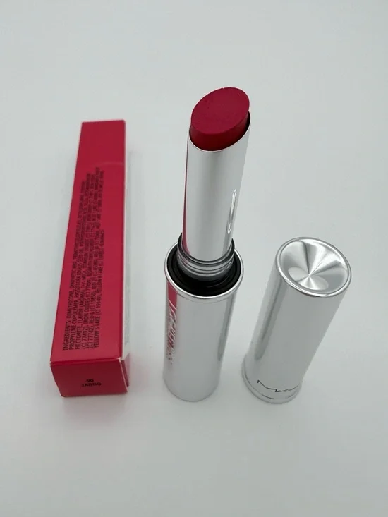 MAC Locked Kiss 24HR Lipstick - Shade 90 Taboo (Full Size, NIB)