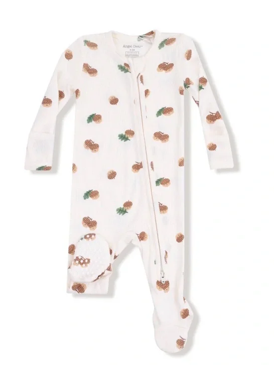 Angel Dear - 2 Way Zipper Footie - Tiny Acorns