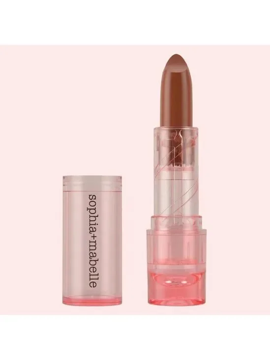 NIB Sophia + Mabelle Hydrating Hybrid 2-in-1 Lipstick Balm in Topless