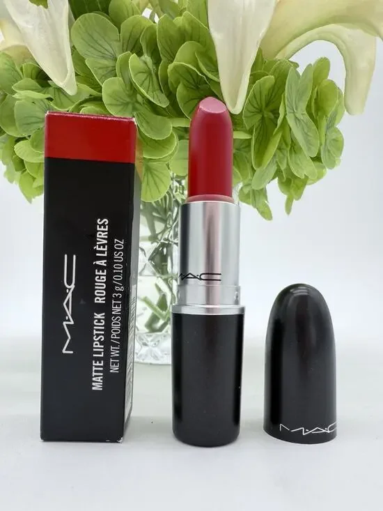 MAC Matte Lipstick 640 RED ROCK 0.1oz./3g