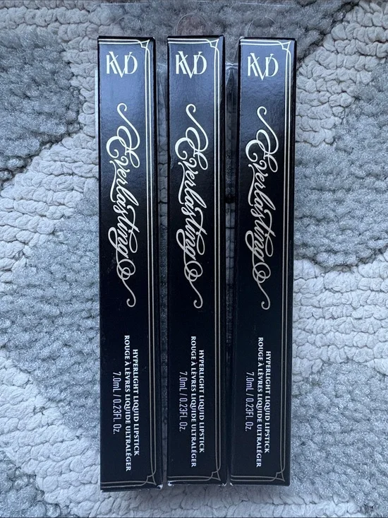 Kat Von D Everlasting - hyperlight Liquid Lipstick BUNDLE of 3