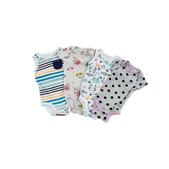 Assorted Onesies 6-9 Month Old, EUC