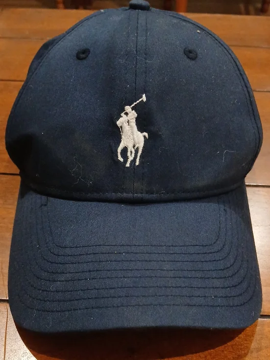 Polo by Ralph Lauren Navy Embroidered Polo Player Cap