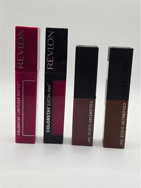 Revlon ColorStay Lipstick and Liquid Lipstick Set - Limitless Matte, Satin Ink