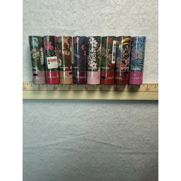 (7) Almay Lip Vibe Lipstick 0.14 oz Each Sealed Unique Colors No Repeats