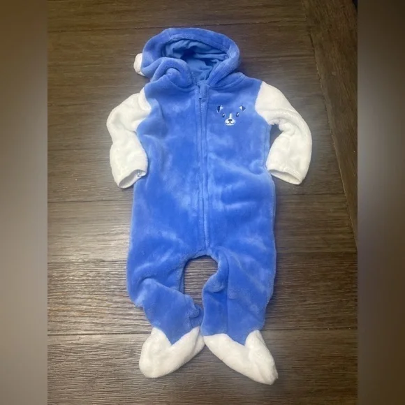 Mick Mack Bunting Romper Baby 0-3 Months