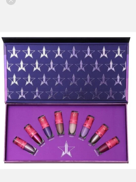 Jeffree Star Cosmetics Blood Lust Queen B**ch Mini Velour Liquid Lipstick Set