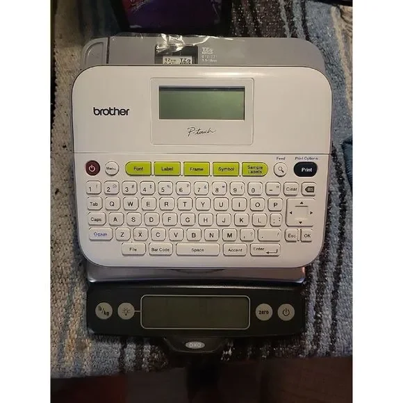 Label Maker Brother P-Touch PT-D400 With AC Adapter