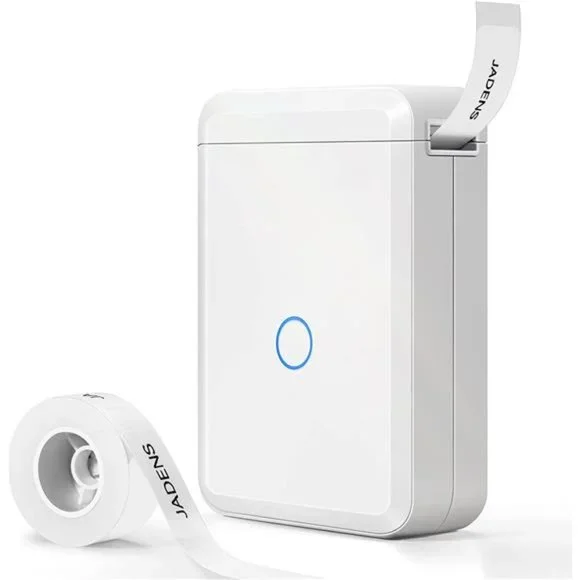 Label Maker Machine with Tape, D110 Portable Bluetooth Label Printer for Storage