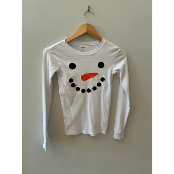 Gymboree Snowman Pajama Set | Girls Size 14 | Worn Once | EUC
