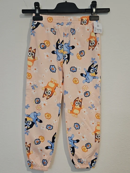 Peach Bluey & Friends Peach Kids Pajama Pants
