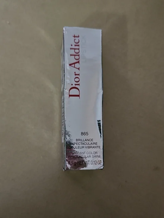 Dior Addict Lipstick - Silver Packaging with Red Logo