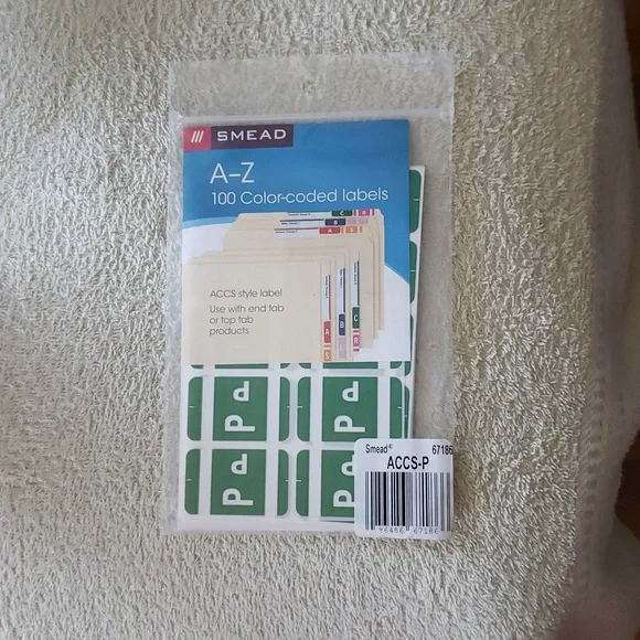 New Smead Color Labels 