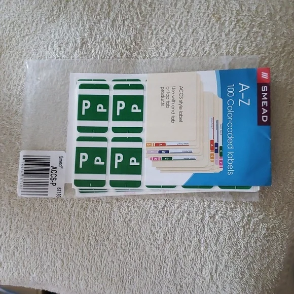 New Smead Color Labels 