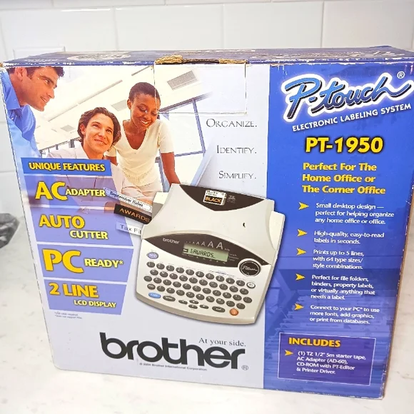 NIB Brother P-Touch PT-1950 Electronic  Labeling System
