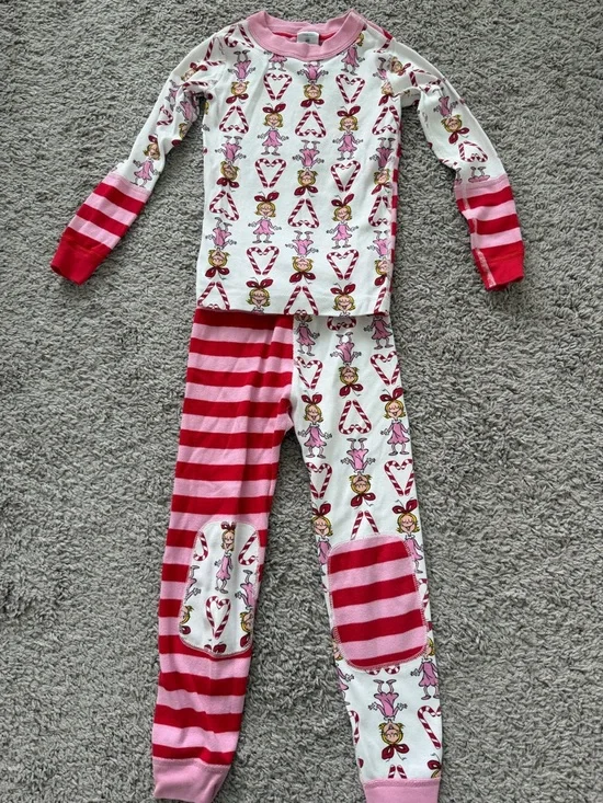 Hanna Andersson Dr. Seuss Grinch pajama set