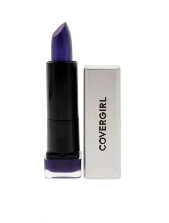 NEW Covergirl Exhibitionist Metallic Steal 545 Purple Lipstick