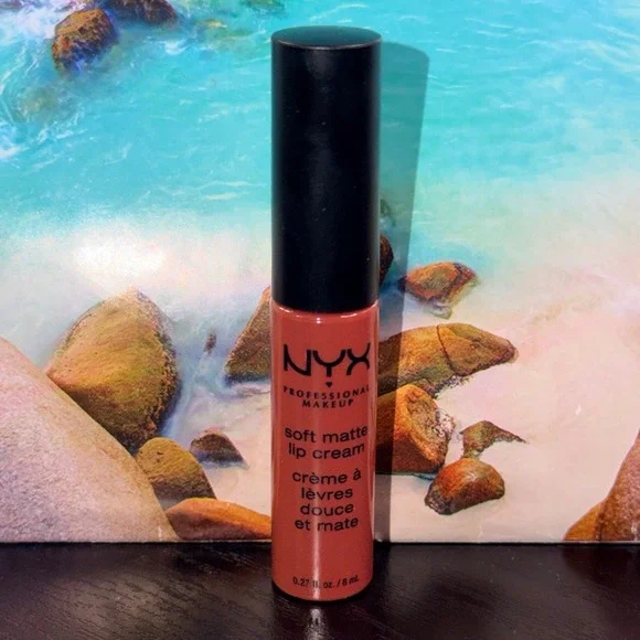 NYX Soft Matte Lip Cream Rome Reddish Brown Matte Liquid Lipstick