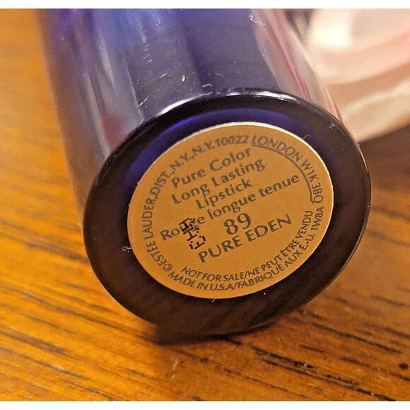 Estee Lauder Pure Color PURE EDEN 89 Lipstick Long Lasting GWP Sample Travel Sz