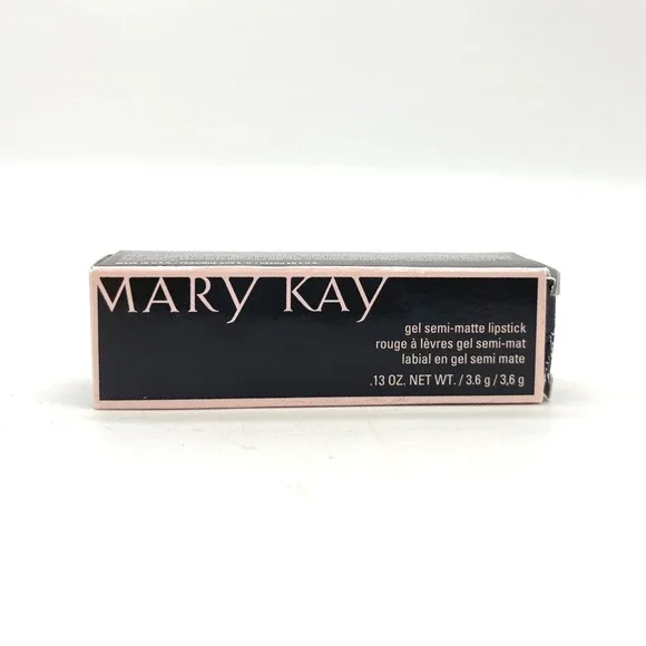 Mary Kay Gel Semi-Matte Lipstick‎ Mauve Moment 089642 Full Size 0.13 oz NEW