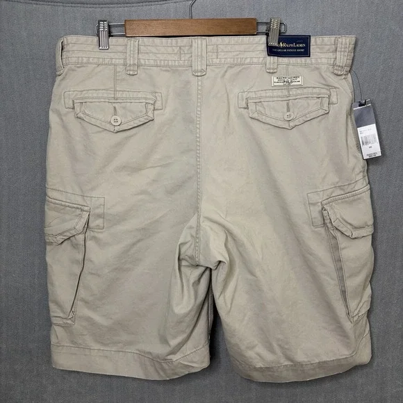 POLO Ralph Lauren CARGO SHORTS Men 40 x 10 Utility Gellar Fatigue Tactical NEW