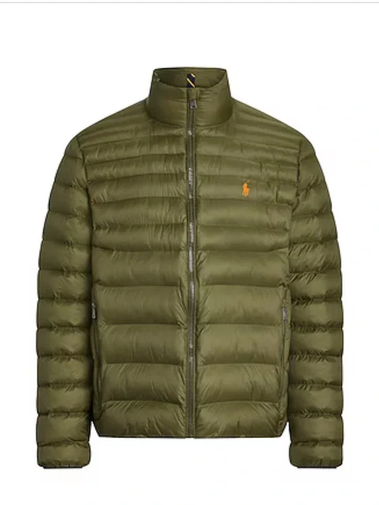 Polo by Ralph Lauren Olive Green Quilted Packable Puffer Jacket