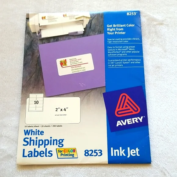 Office Supply:Shipping Labels