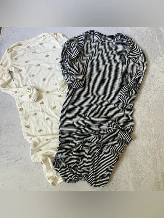 Carter's Baby Sleeping Gown Bundle 3 Months Soft Neutral NEW
