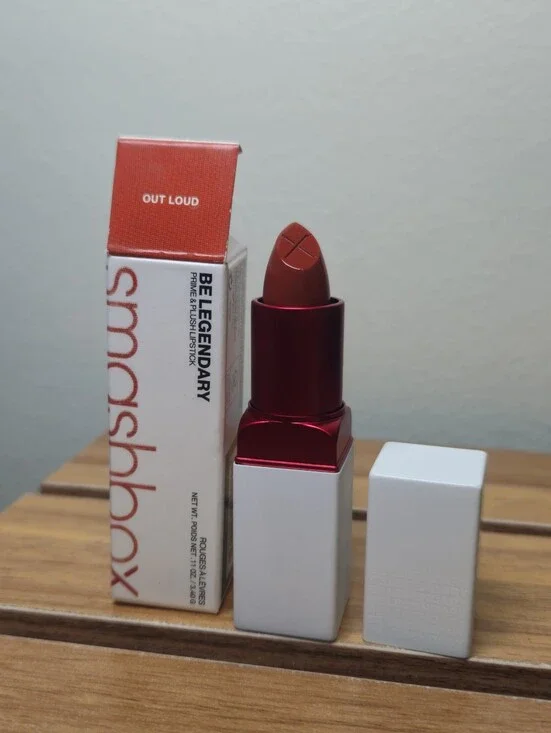 Smashbox Be Legendary Prime & Plush Lipstick In Out Loud 0.11oz