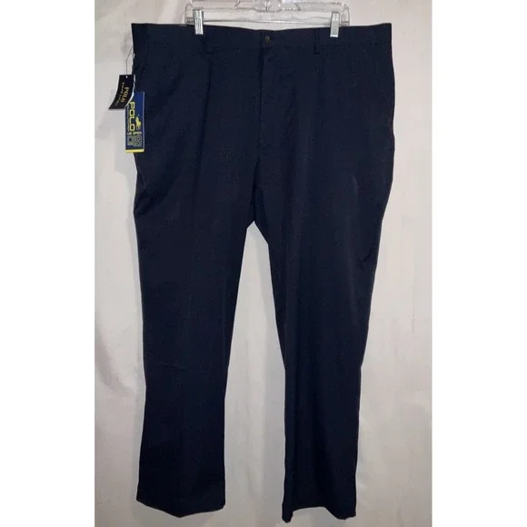 NWT Men's Polo Ralph Lauren‎ US Open Golf Pants Wicking Navy 42