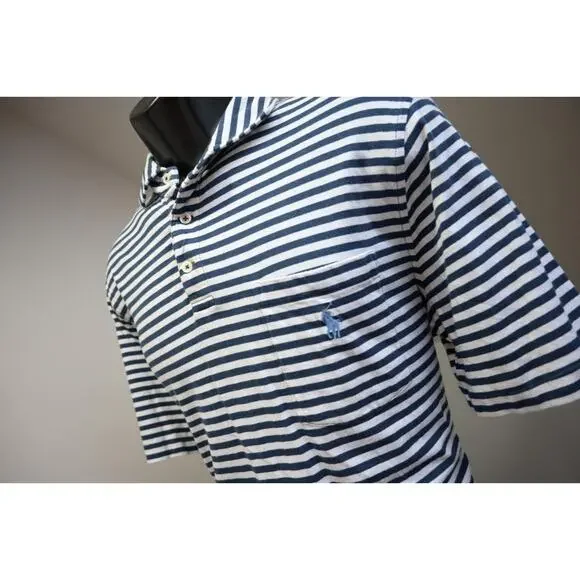 Polo Ralph Lauren Golf Polo Classic Fit Striped Short Sleeve Mens Sz‎ Medium