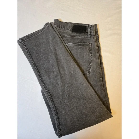 Polo Ralph Lauren Mens Straight‎ Jeans 36X34 (36×29) Faded Black