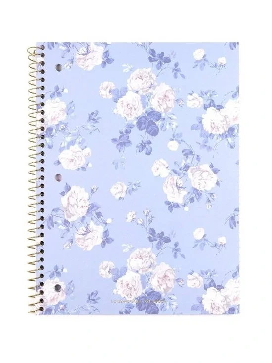 IN-HAND | LoveShackFancy x Target Yoobi Everblooming Rosettes Spiral Notebook