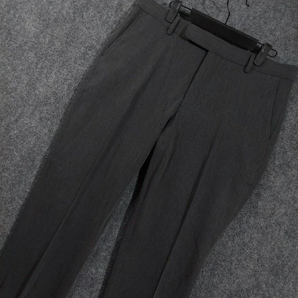 Polo Ralph Lauren Dress Pants Mens 33x30 Gray Stretch Flat Front Cuffed‎ Office