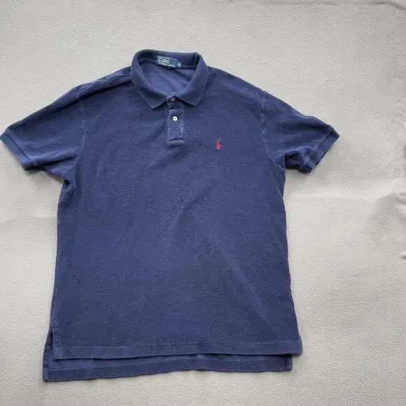 Polo Ralph Lauren Polo Shirt Mens XL Blue Classic Fit Short Sleeve Cotton Casual