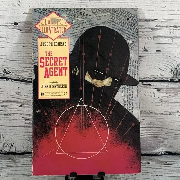The Secret Agent by Joseph Conrad Graphic Novel Vintage‎ Paperback Classics