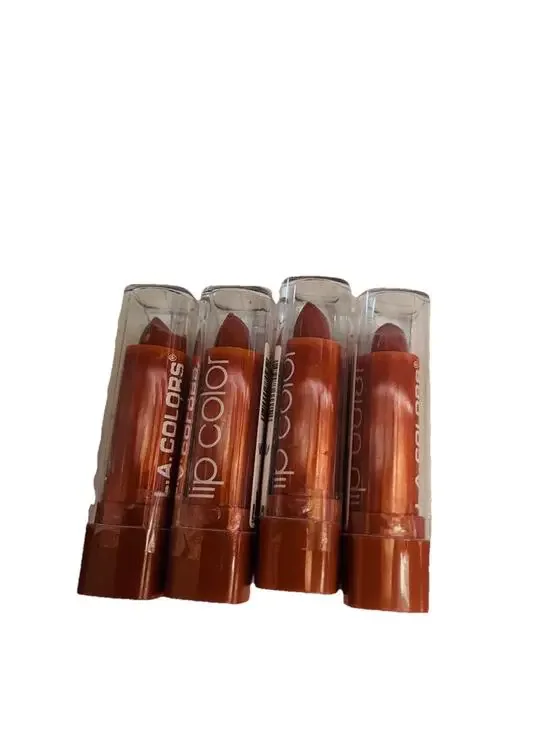 L A COLORS Moisture Rich Lip Color LIPC95 In the Buff 4 Pack Bundle Set New
