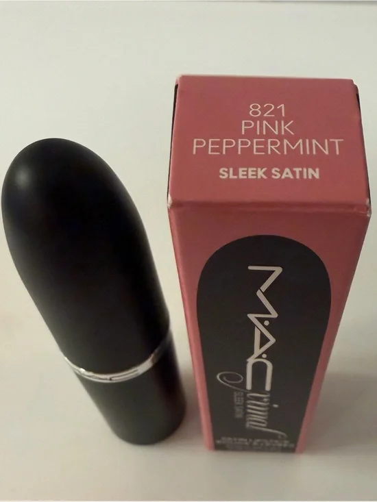 MAC Cosmetics Satin Lipstick Pink Peppermint 821
