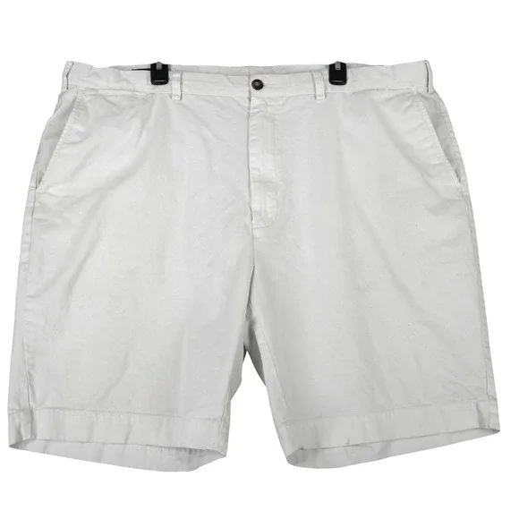 Polo Ralph Lauren Shorts Mens 46B White Chino Cotton Twill Casual Summer