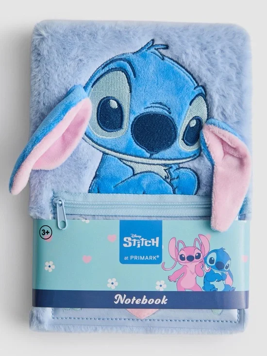 Disney Plush Stitch Journal Notebook