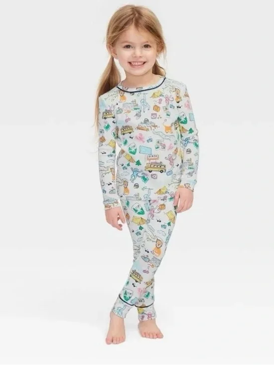 ROLLER RABBIT x TARGET Kids 'Road Trip' Pajama Set
