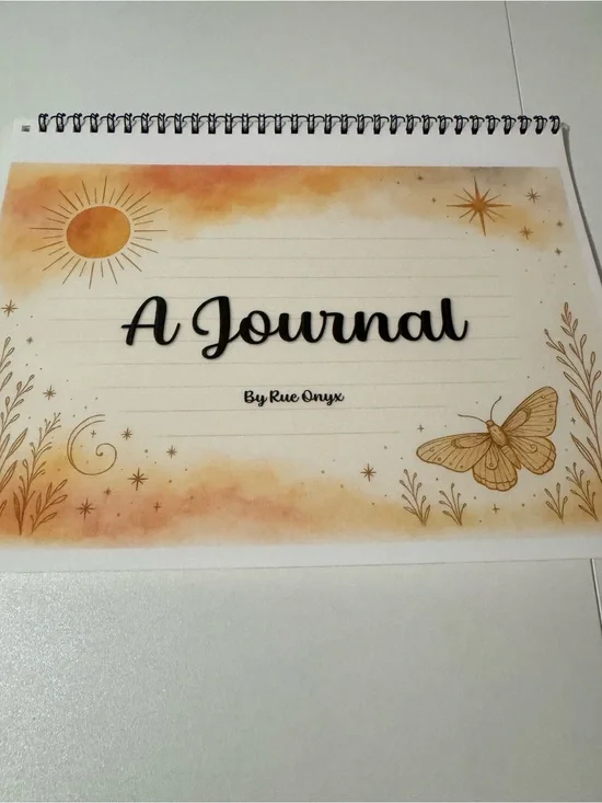 Orange Sunrise Journal - A Journal