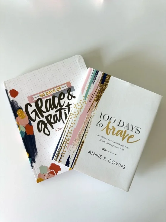 Devotionals: 100 Days to Brave & 100 Days of Grace & Gratitude