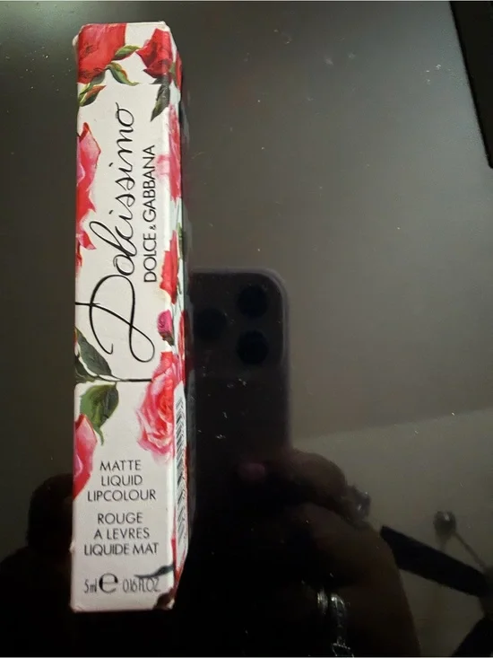 Dolce & Gabbana matte liquid lip color - Caramel