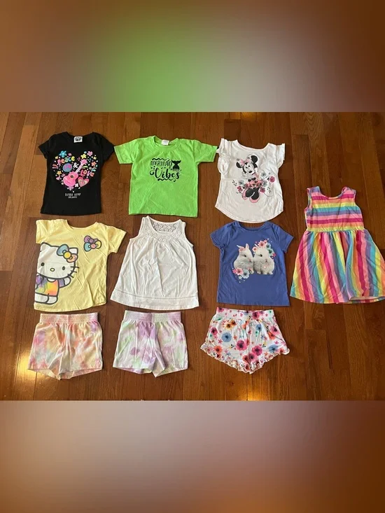 Girls 4T Summer Clothes Lot