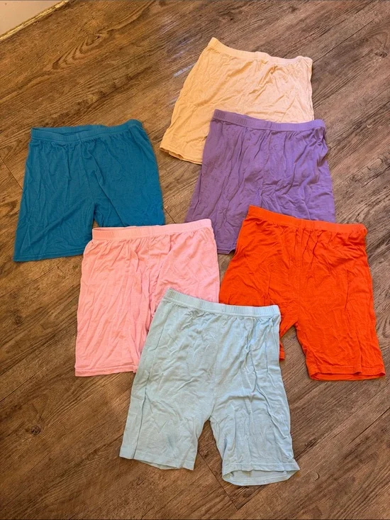 Kids Cotton Pajama Shorts Set - Multi Color Pack