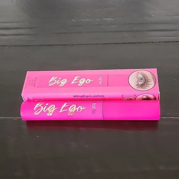 TARTE Big Ego Mascara Eyes Makeup Cosmetics Vegan Full Size Black